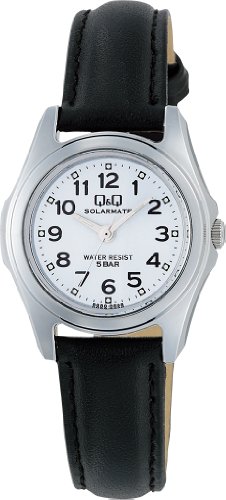 [シチズンQ&Q] 腕時計 キューアンドキュー SOLARMATE (ソーラーメイト) H009-304 レディース ブラック